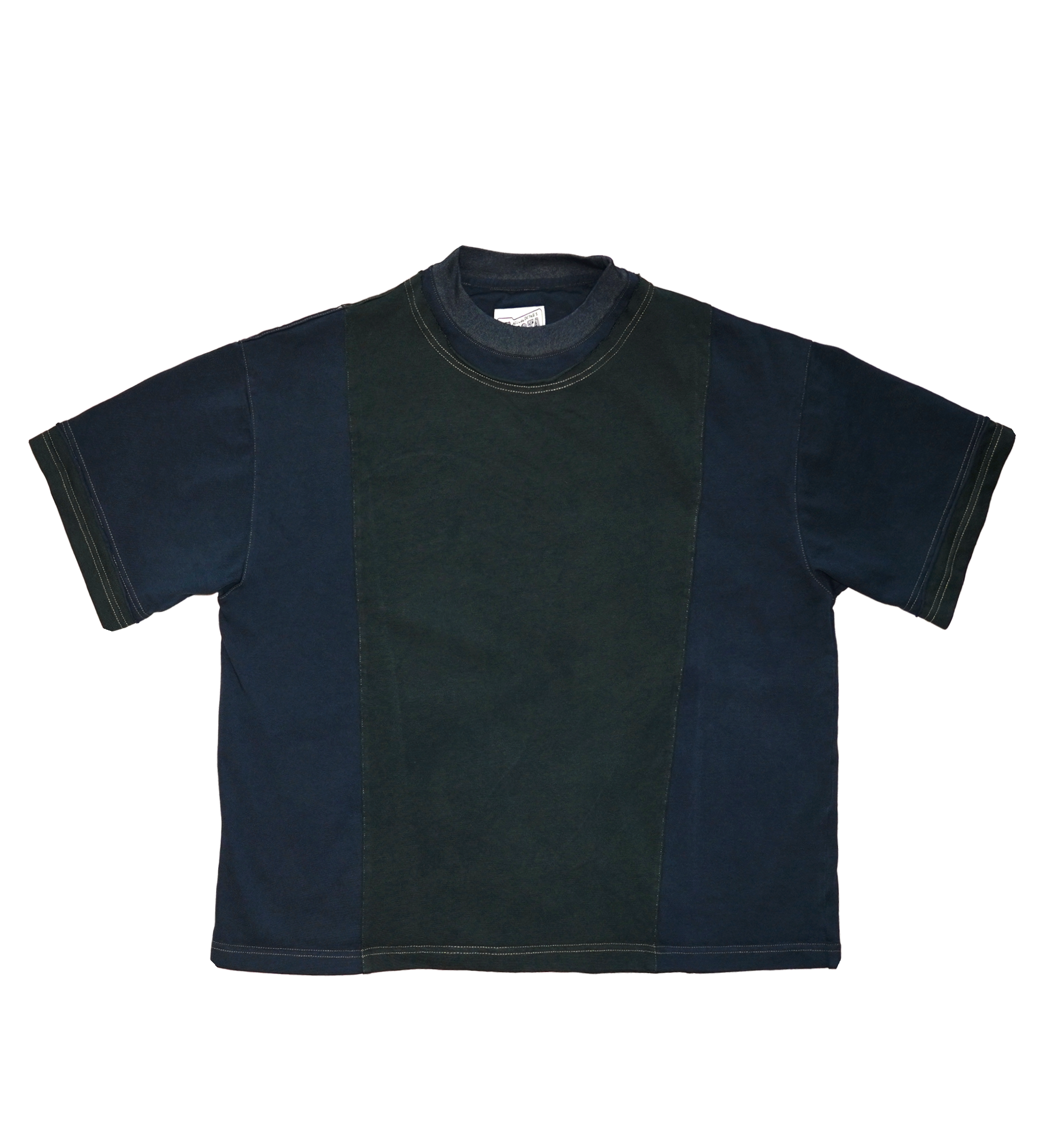 Indigo Patchwork Tee