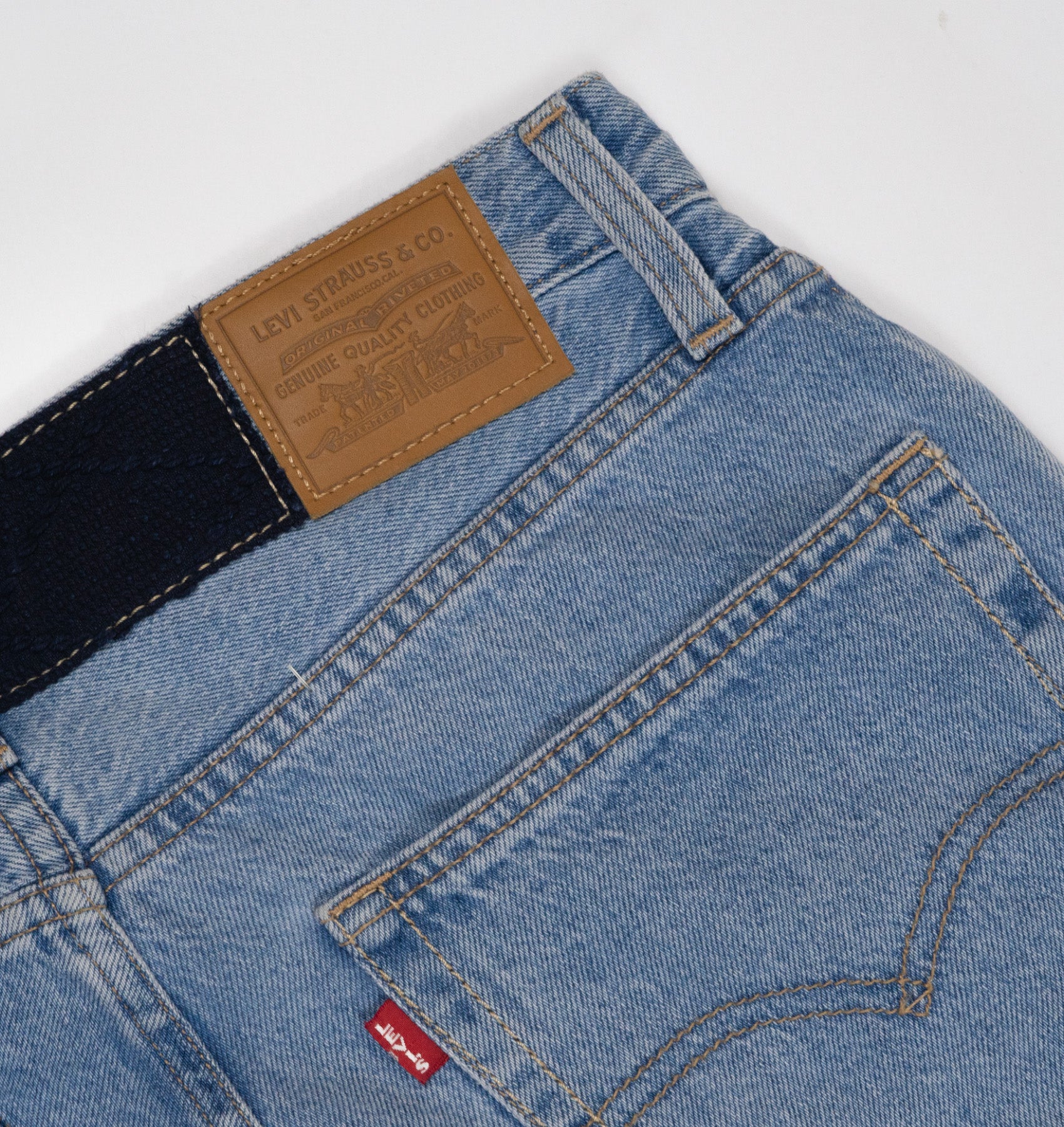 Chota Reworked Denim: Baggy Dad Jeans, Tribal Indigo - W29