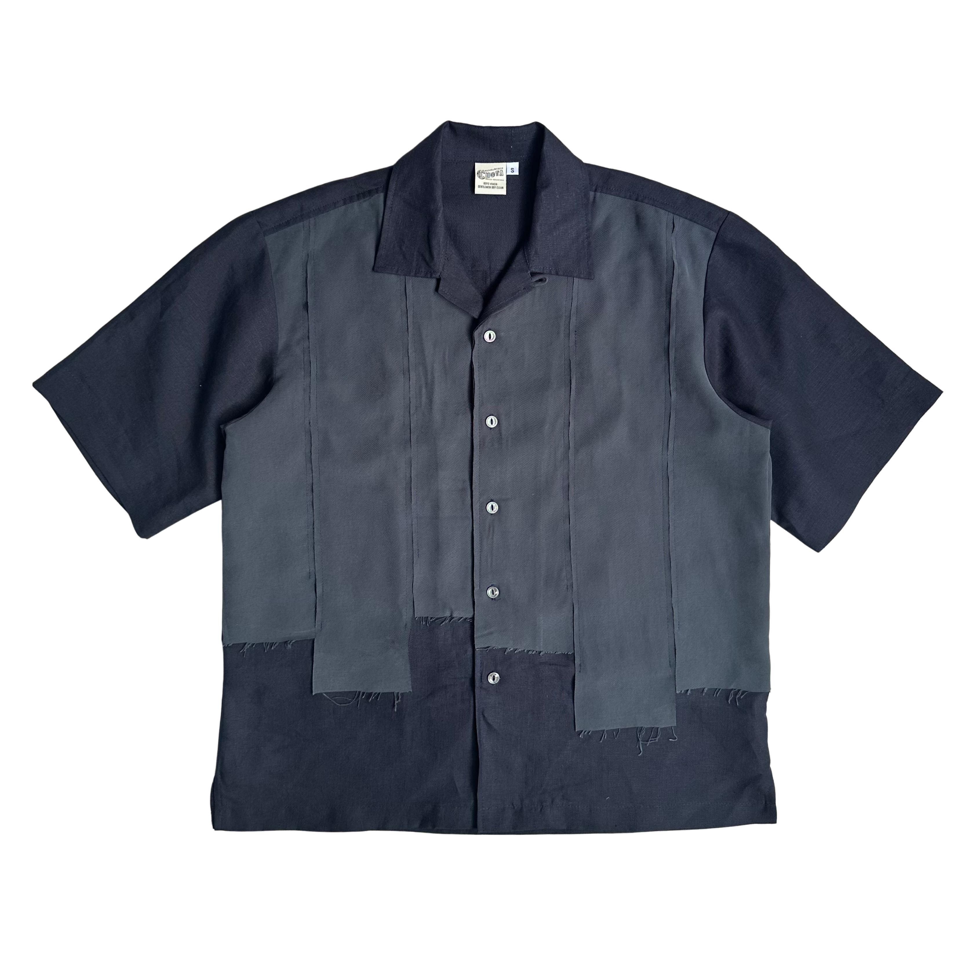 Reconstructed Panel Shirt (Grey)