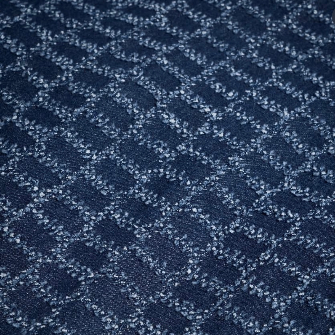 Indigo Denim Jacquard Noragi