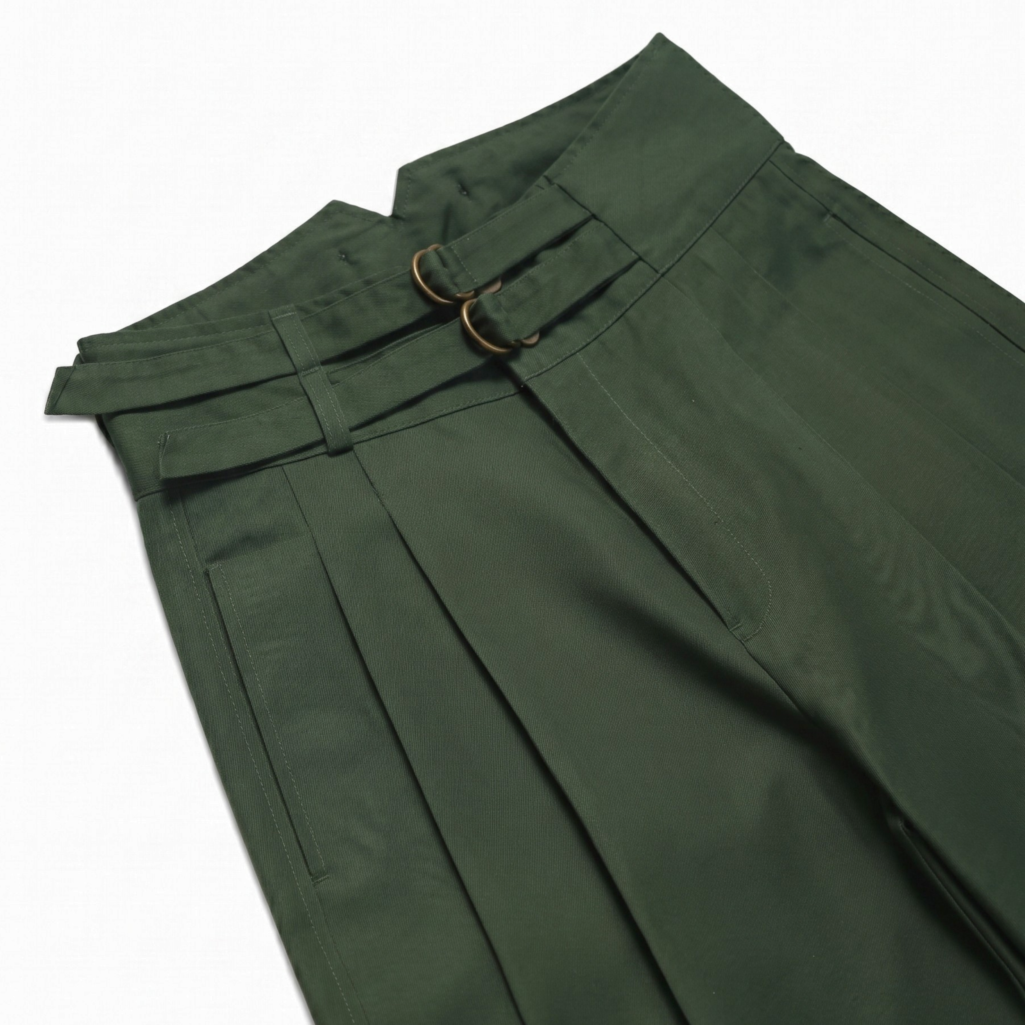 Double Buckle Gurkha Pants