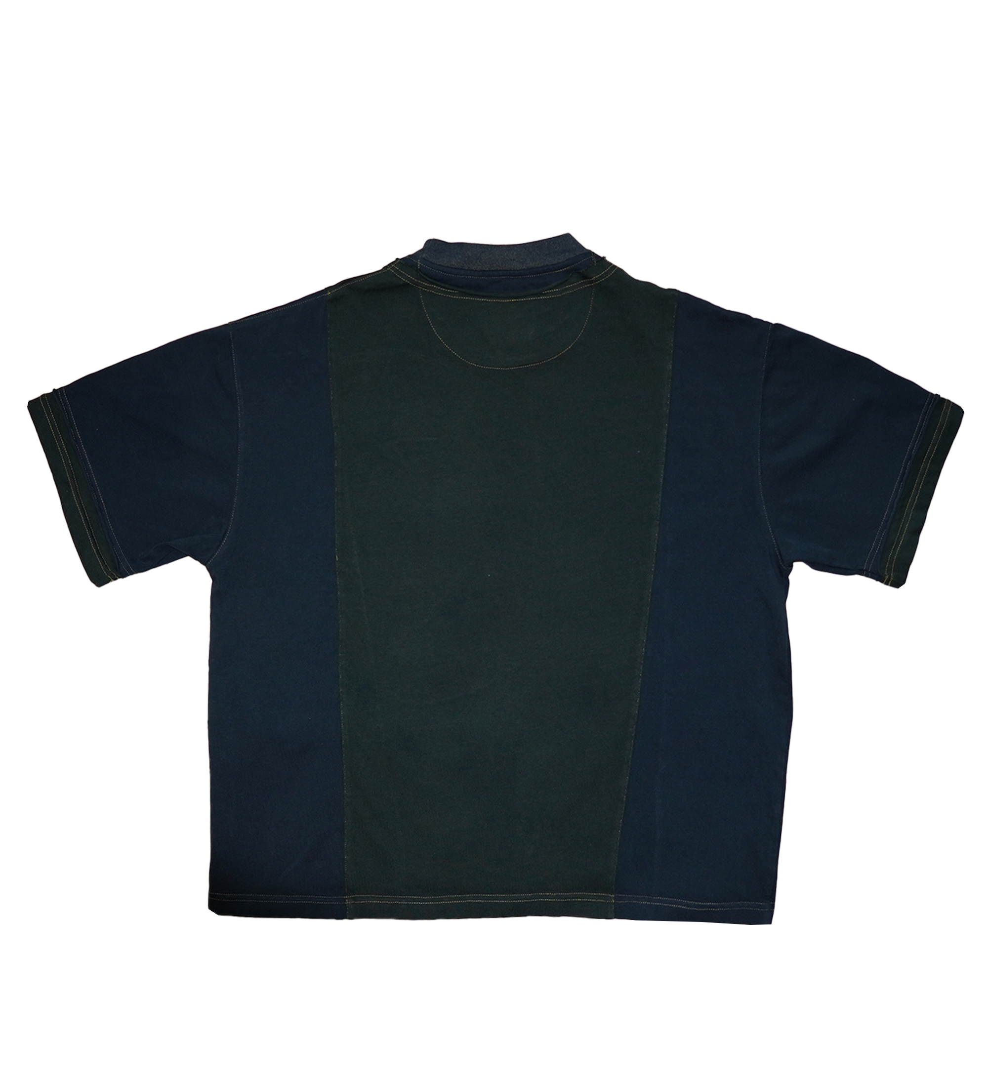 Indigo Patchwork Tee