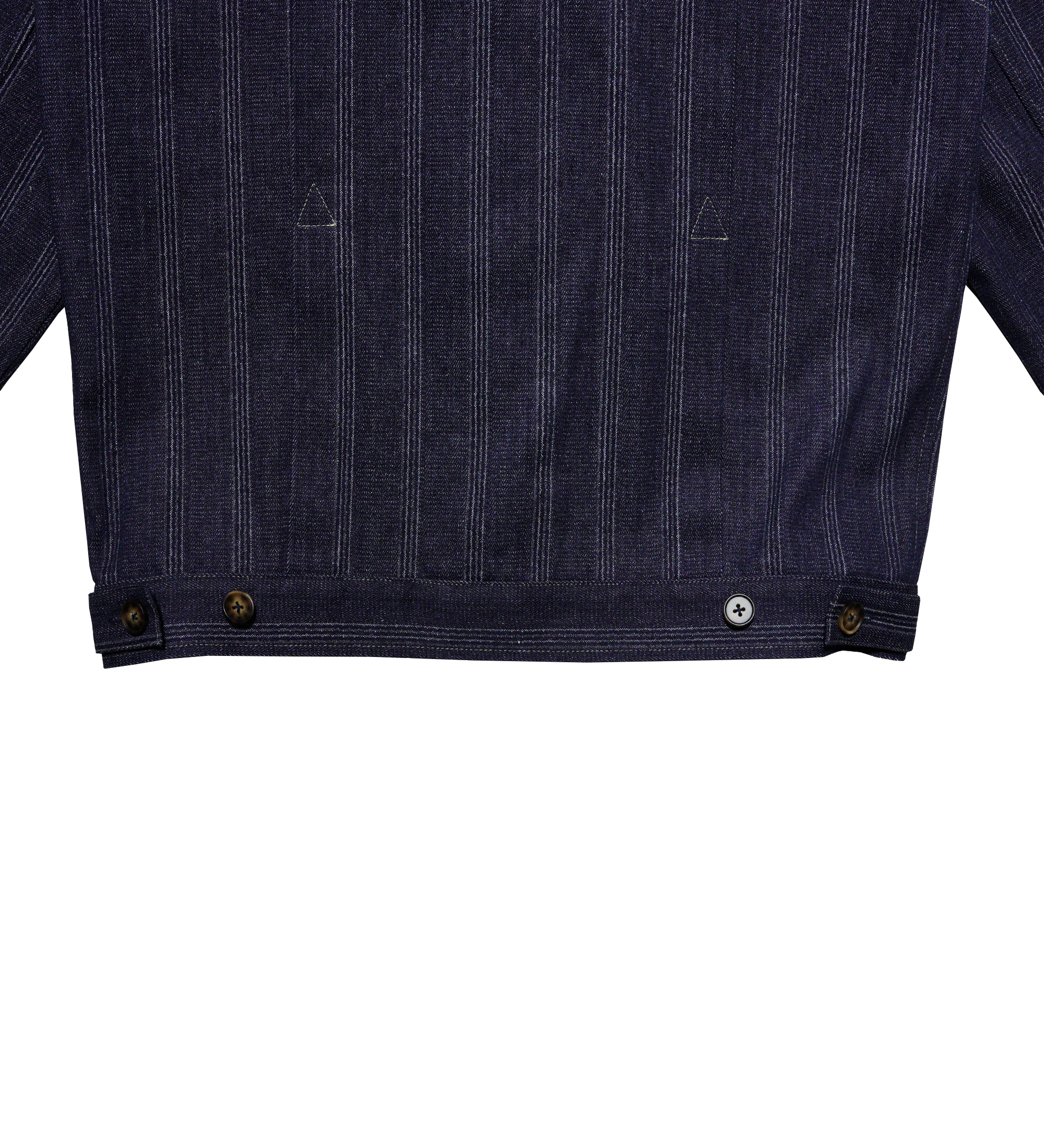 Kaito Striped Denim Jacket