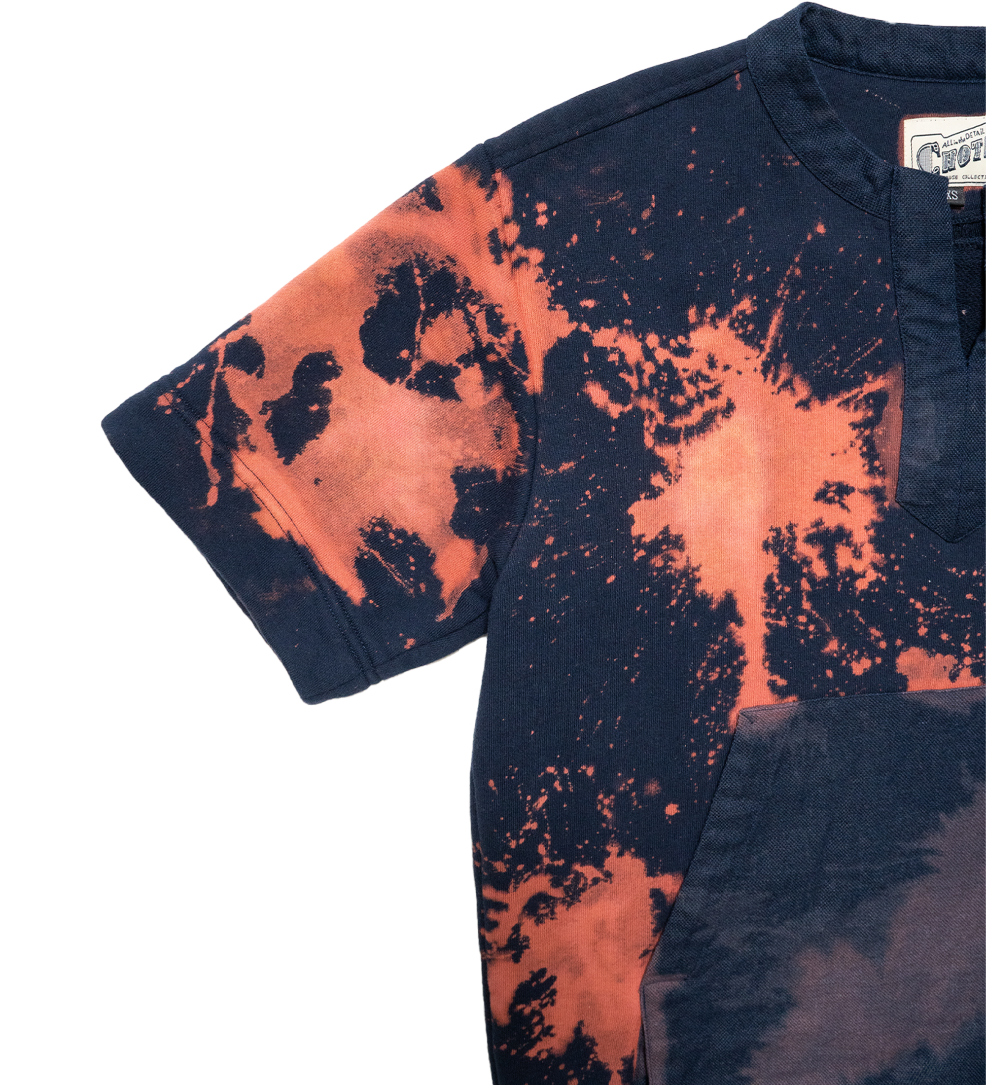 Bleached Indigo Tee