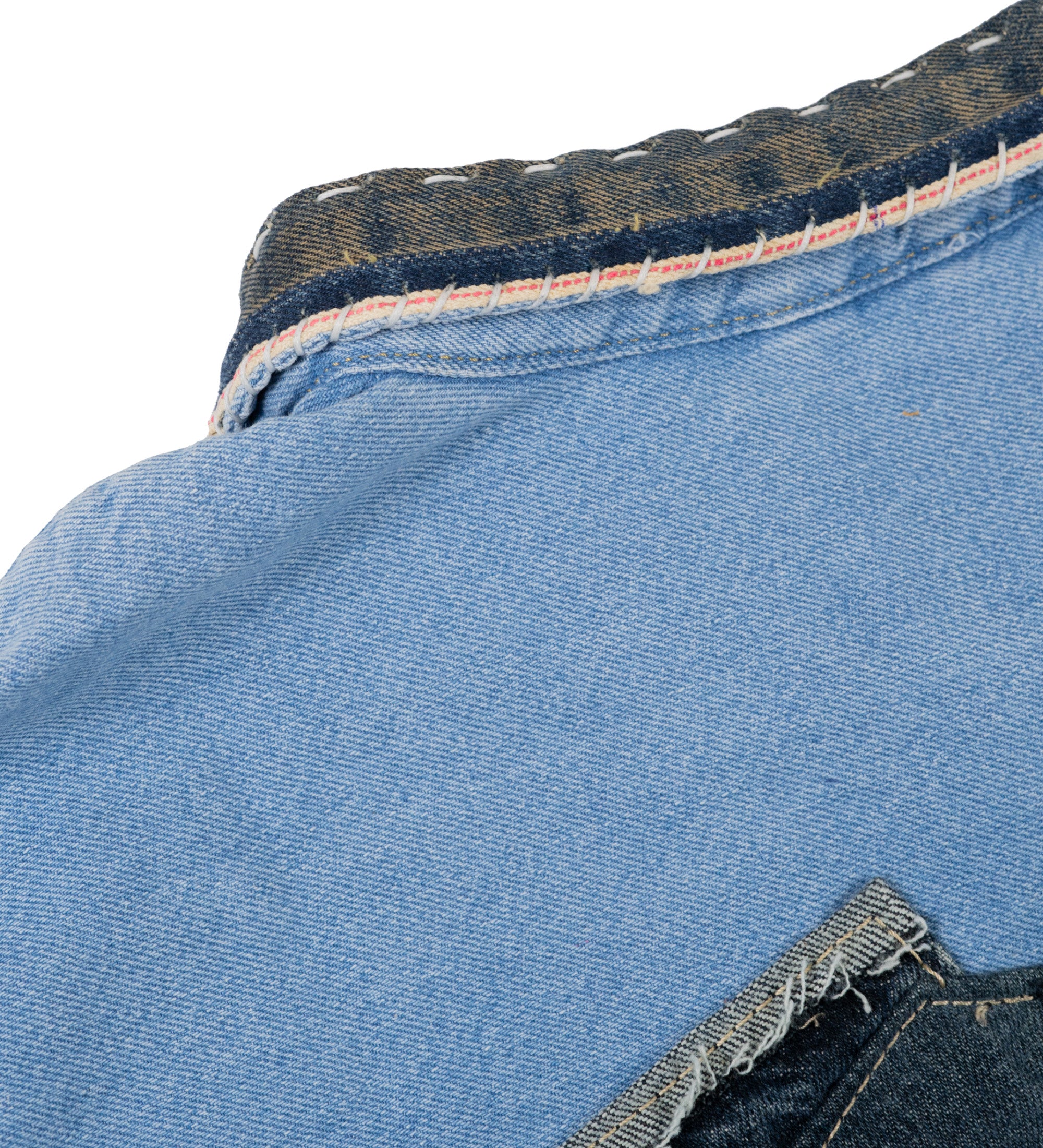 Chota Reworked Denim: SilverTab Oversized Shirt, Indigo - L