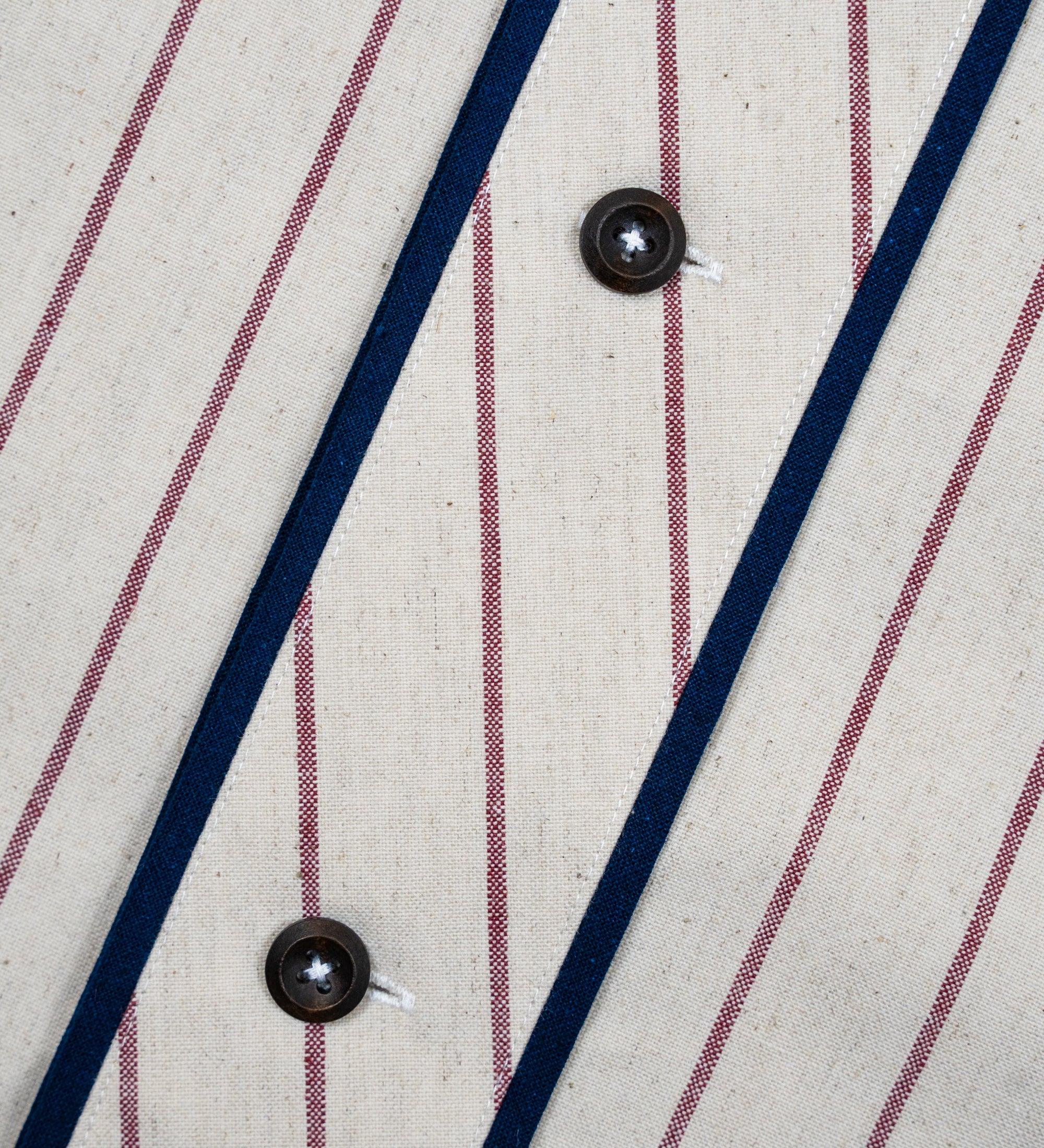 World Heritage Baseball Shirt (Pink Stripes)