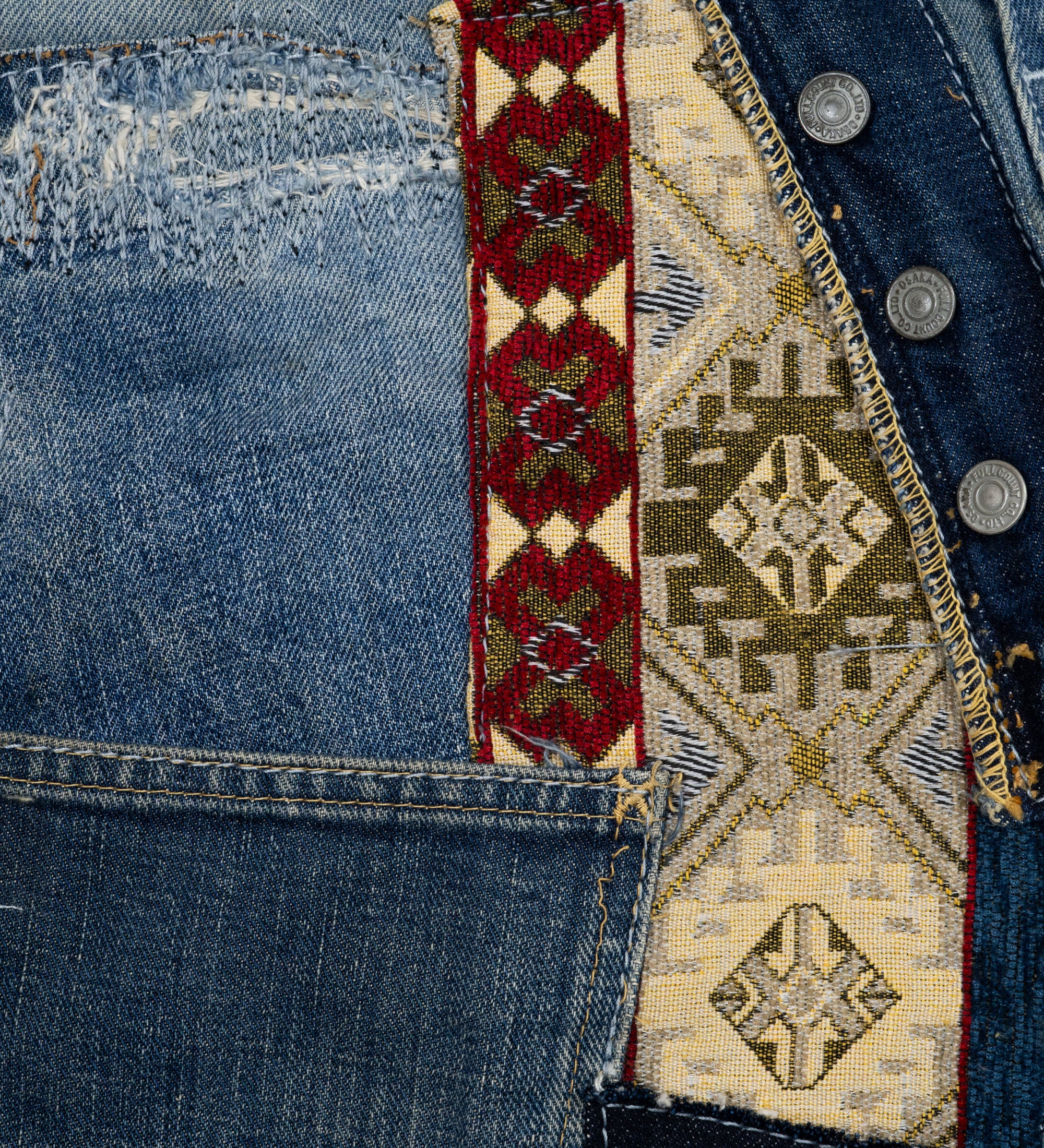 Chota Reworked Denim: SilverTab Shorts, Tribal Indigo - W30