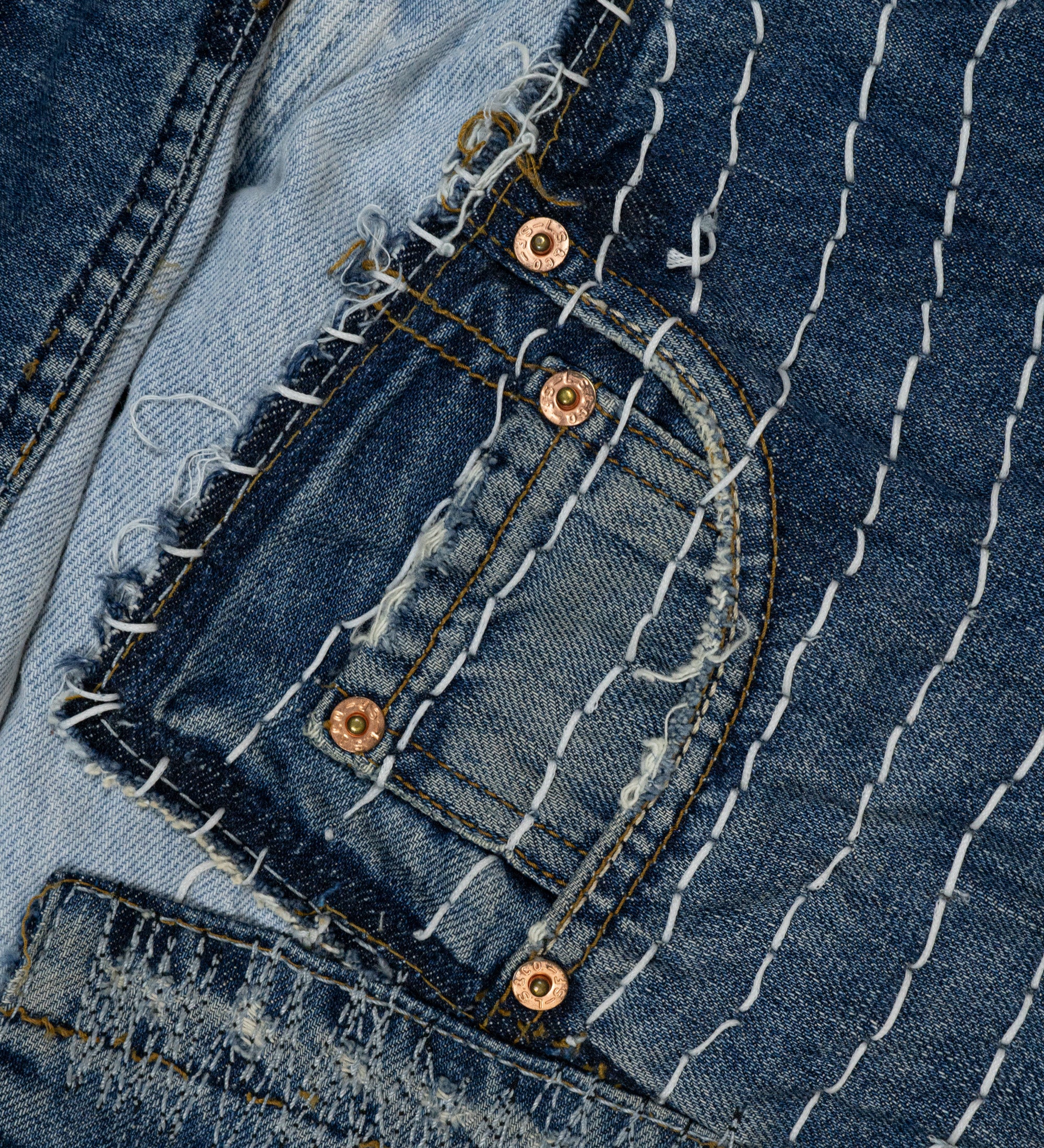 Chota Reworked Denim: SilverTab Jeans, Light Wash - W31