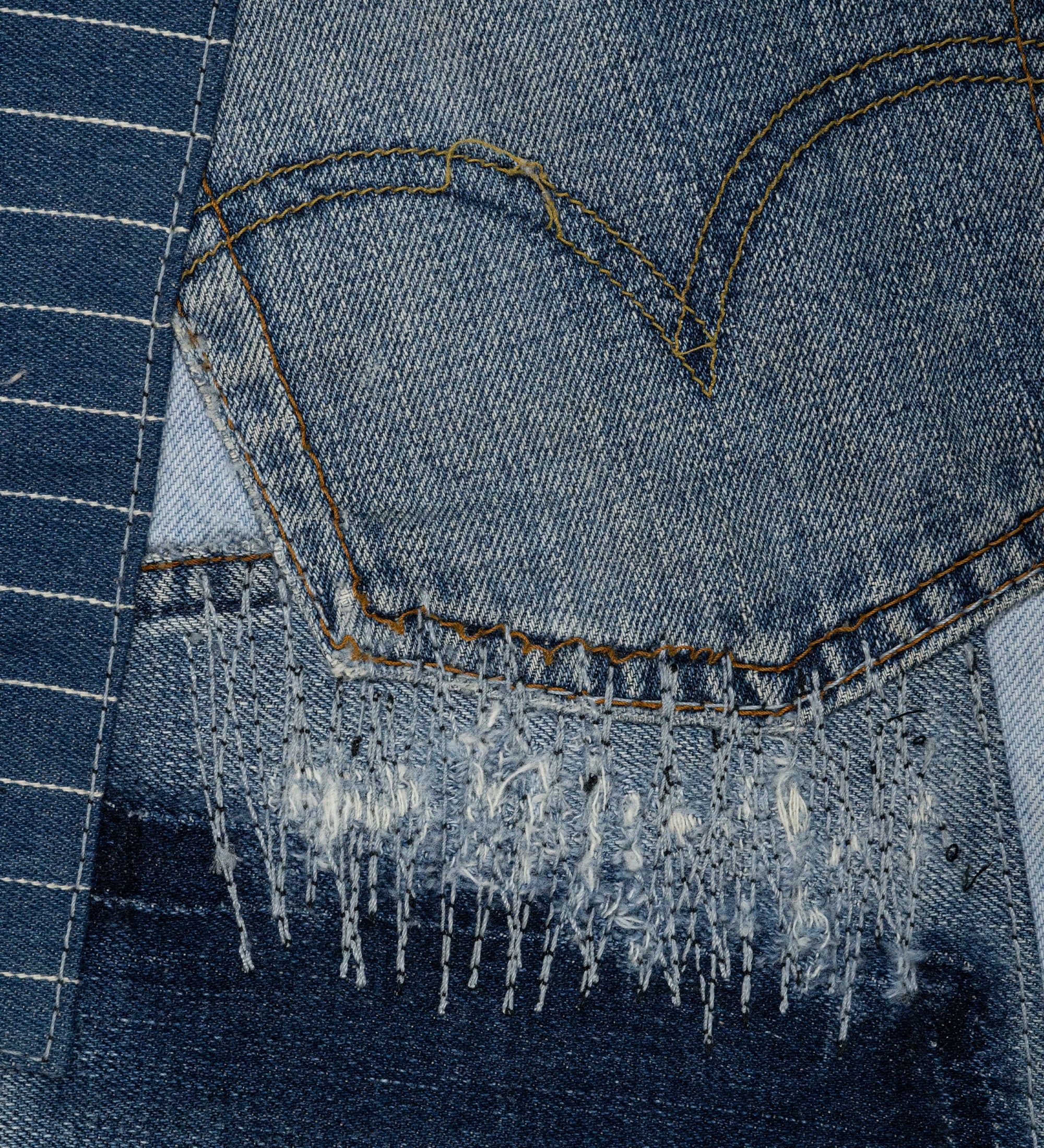 Chota Reworked Denim: SilverTab Jeans, Light Wash - W31