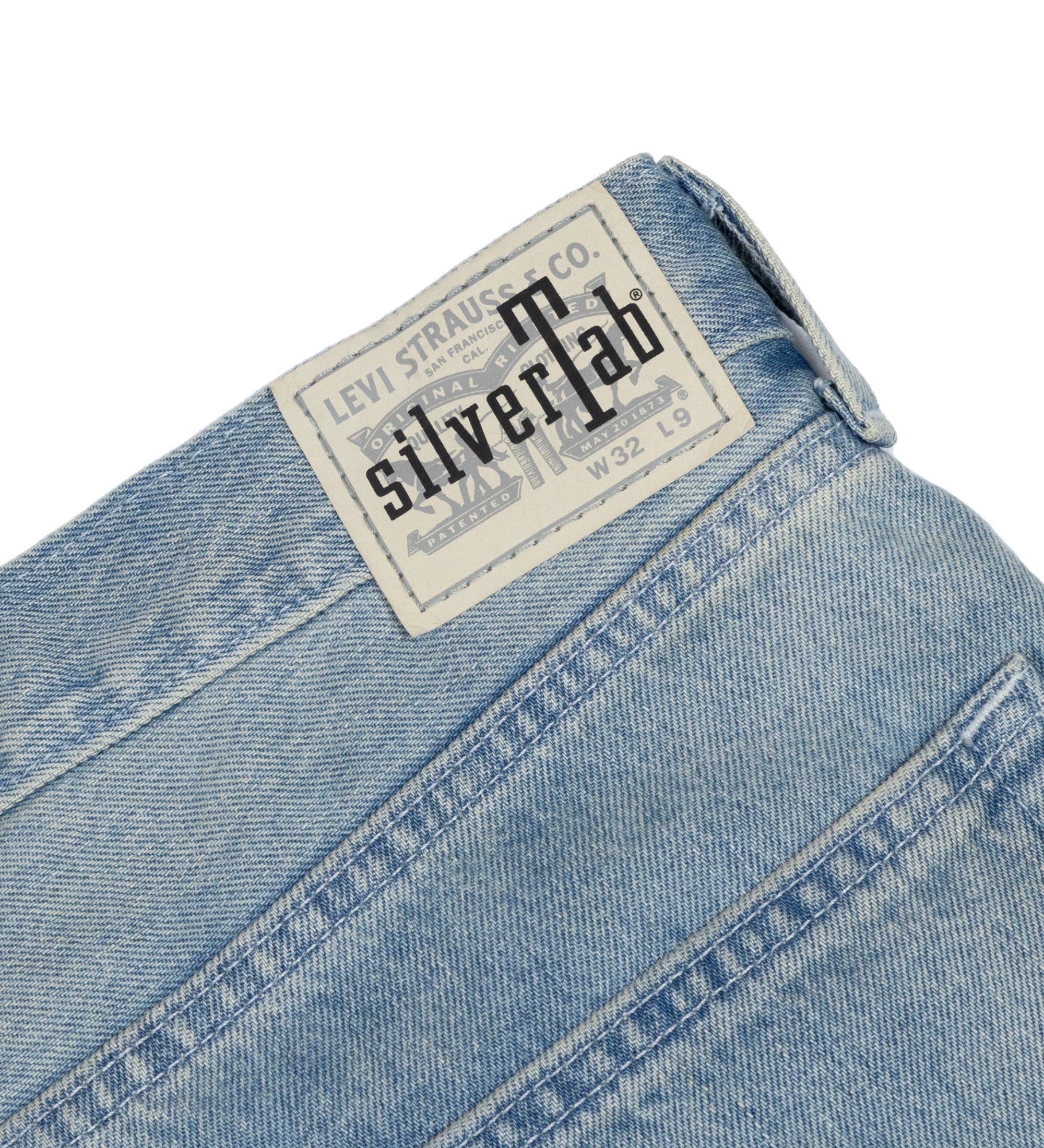Chota Reworked Denim: SilverTab Shorts, Tribal Indigo - W32