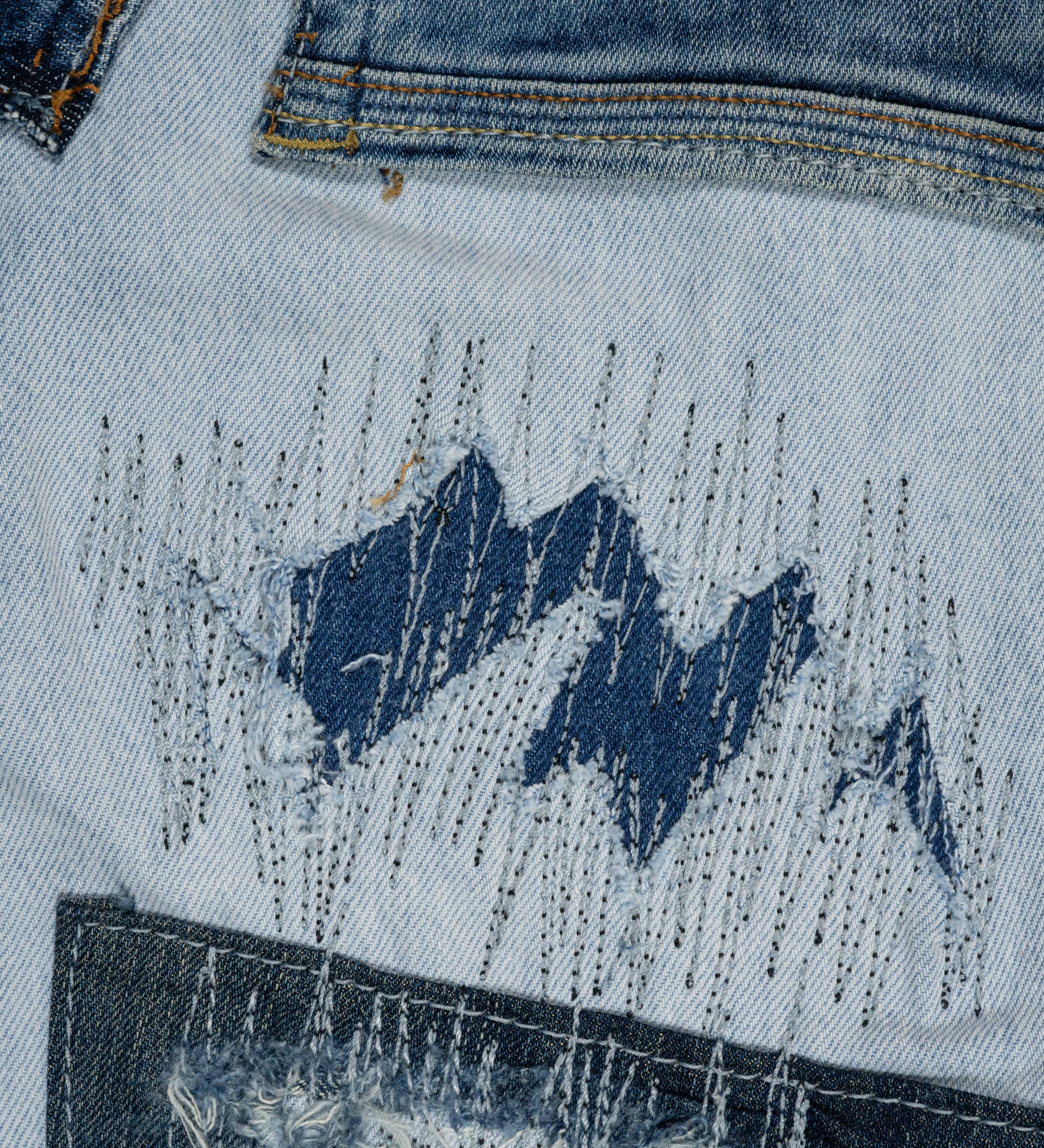 Chota Reworked Denim: SilverTab Jeans, Light Wash - W32