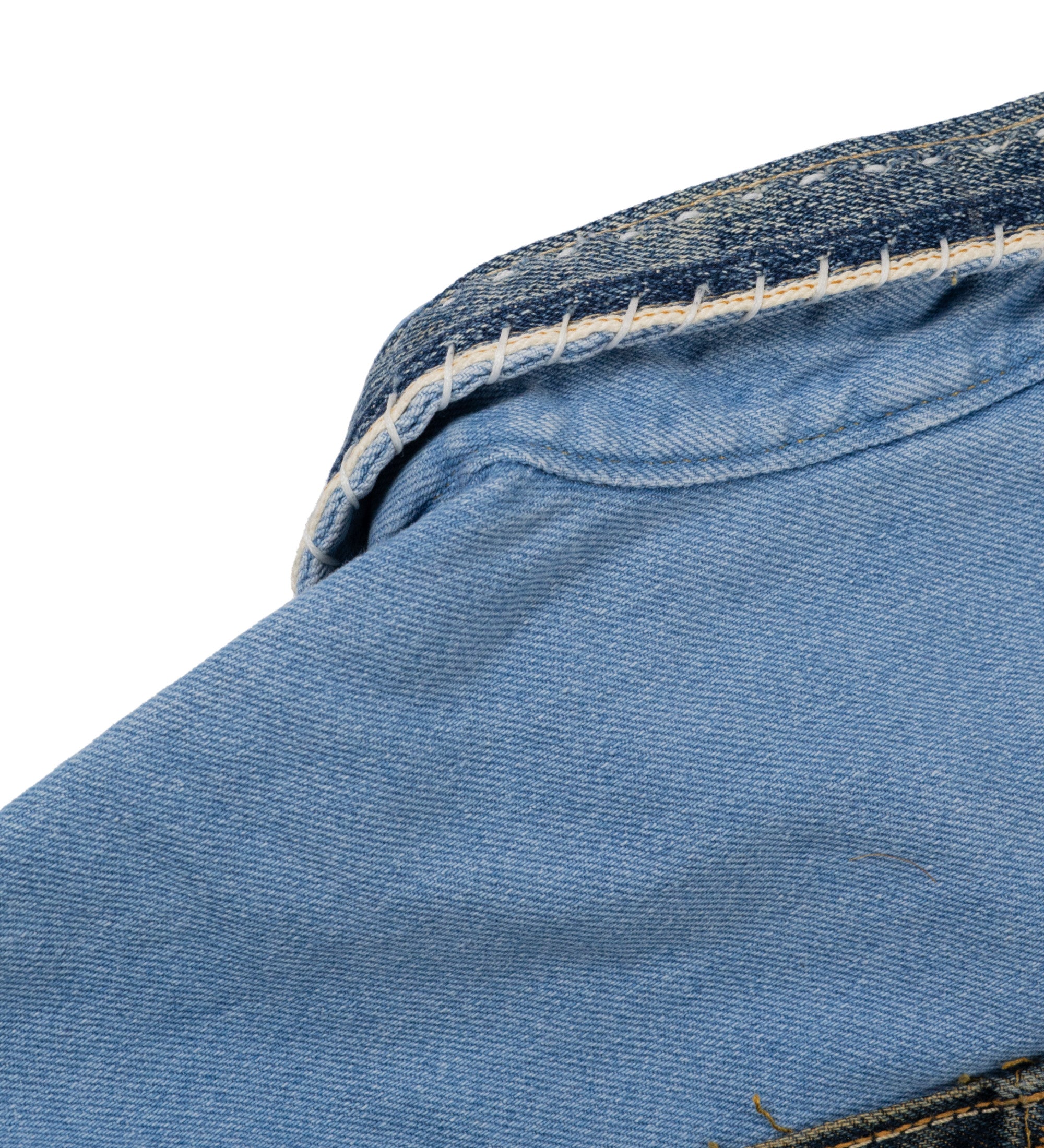 Chota Reworked Denim: SilverTab Oversized Shirt, Tribal Indigo - XS