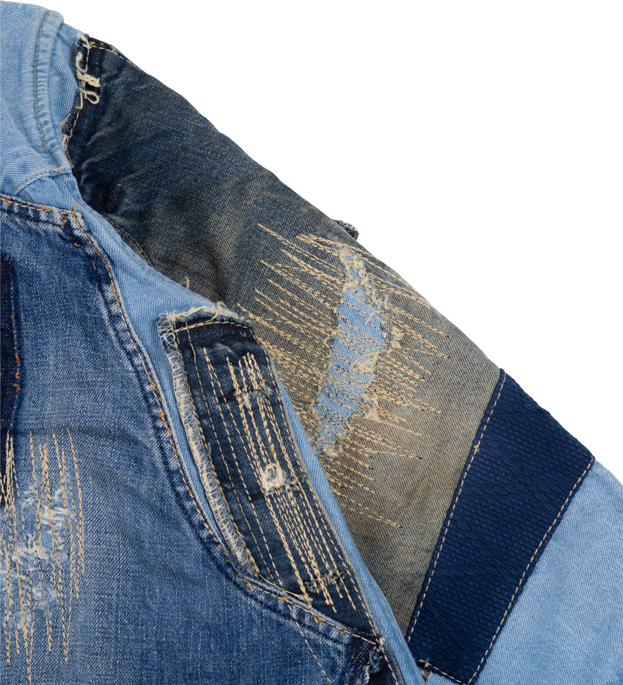 Chota Reworked Denim: SilverTab Oversized Shirt, Indigo - M