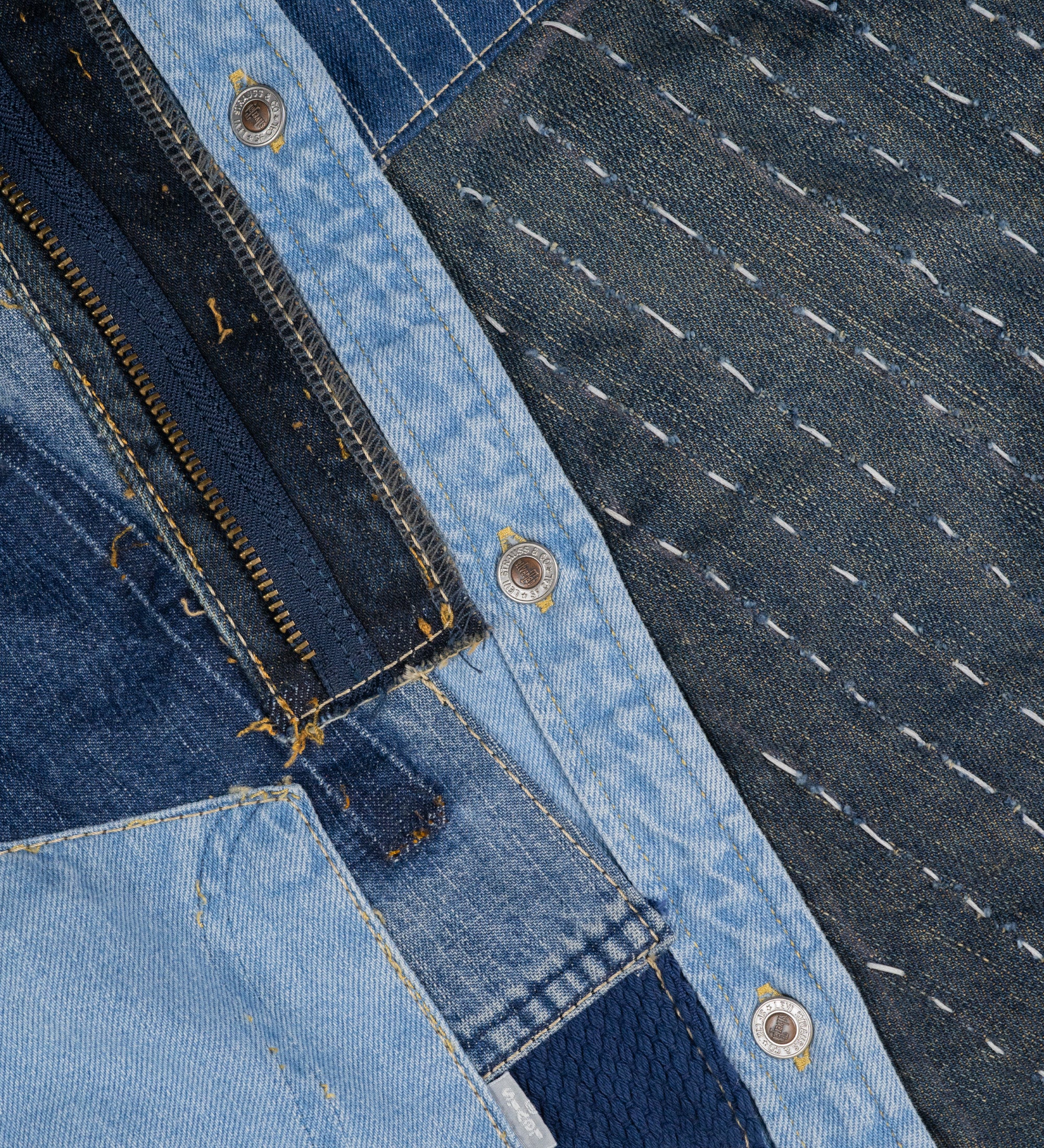 Chota Reworked Denim: SilverTab Oversized Shirt, Indigo - S