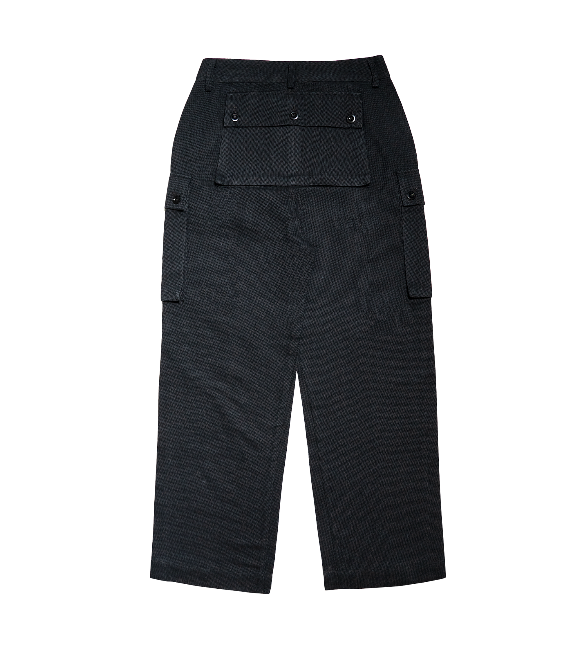 Monkey Pants (Black Herringbone)