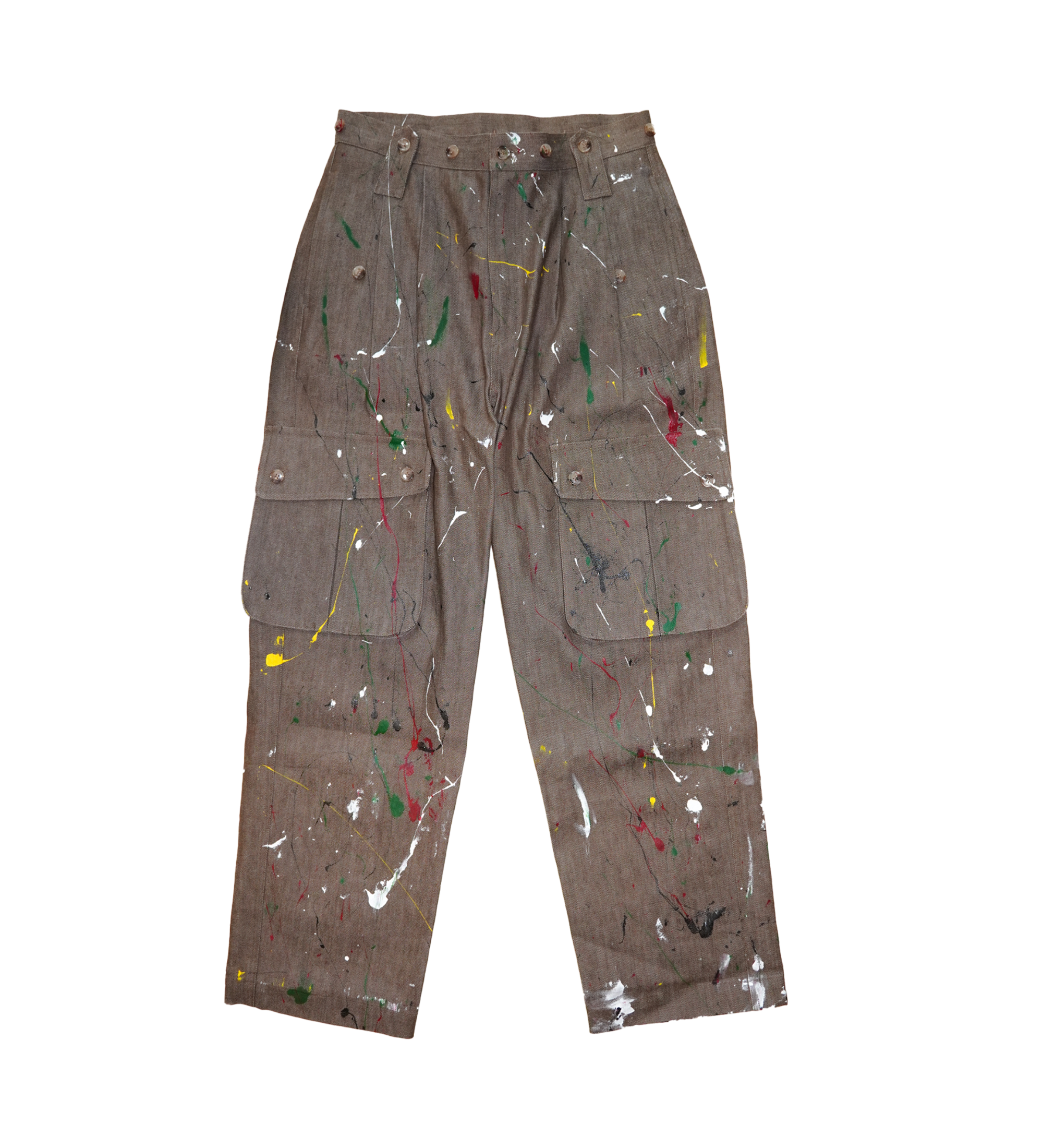 Splatter Paint Jungle Pants