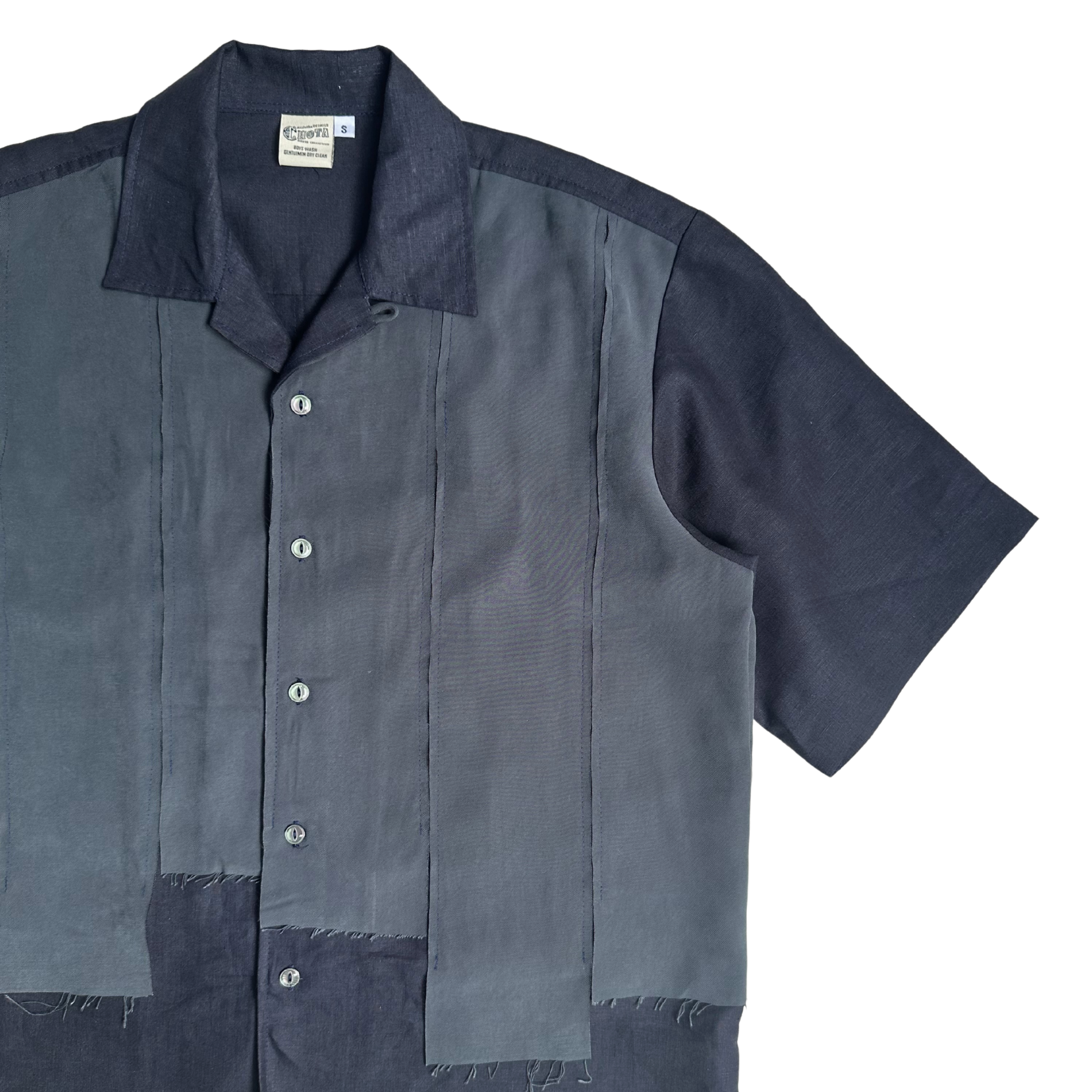 Reconstructed Panel Shirt (Grey)