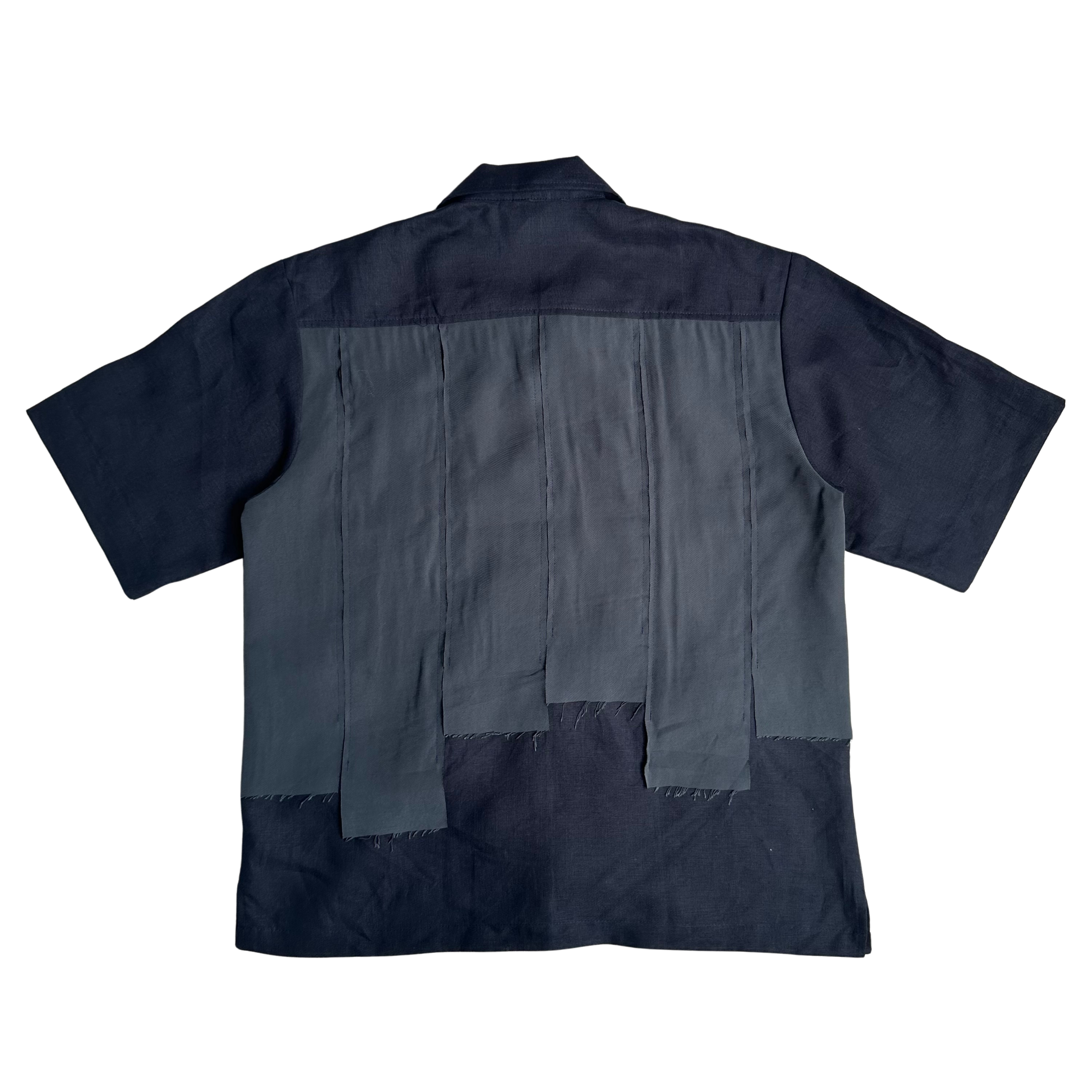 Reconstructed Panel Shirt (Grey)