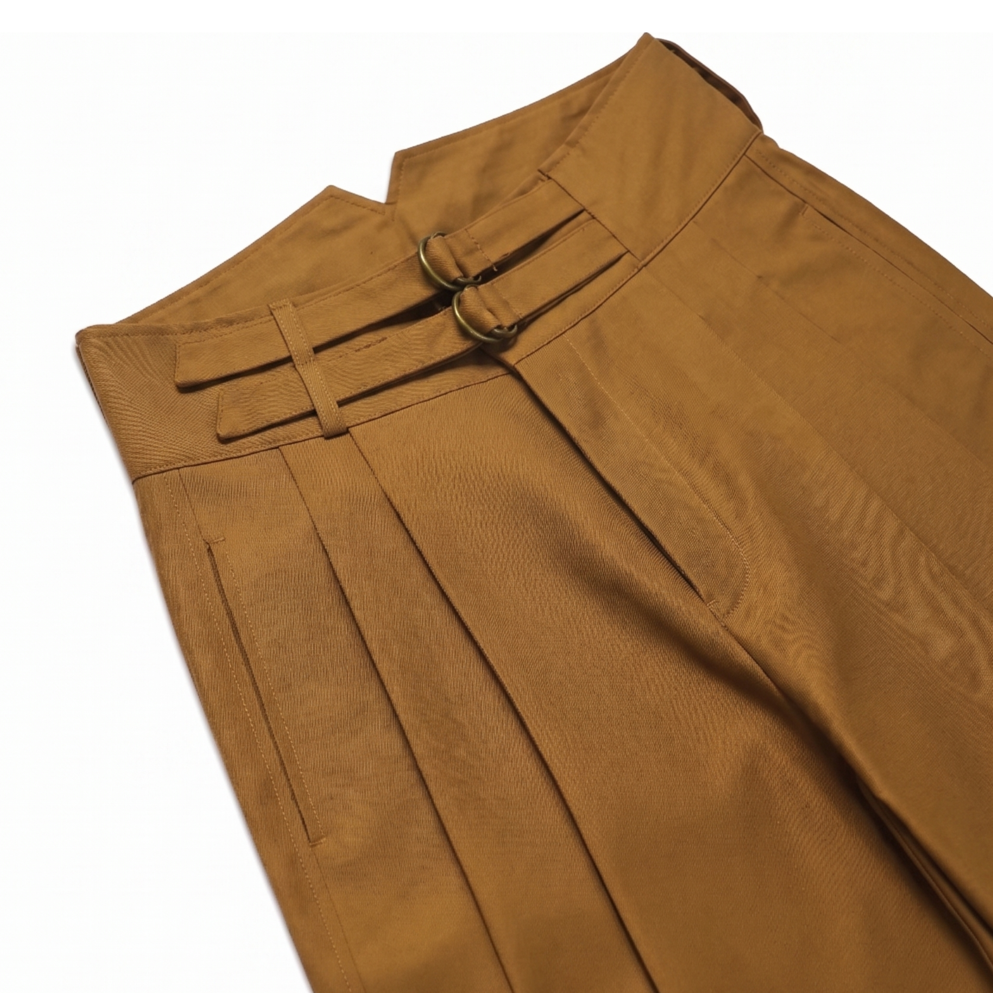 Double Buckle Gurkha Pants