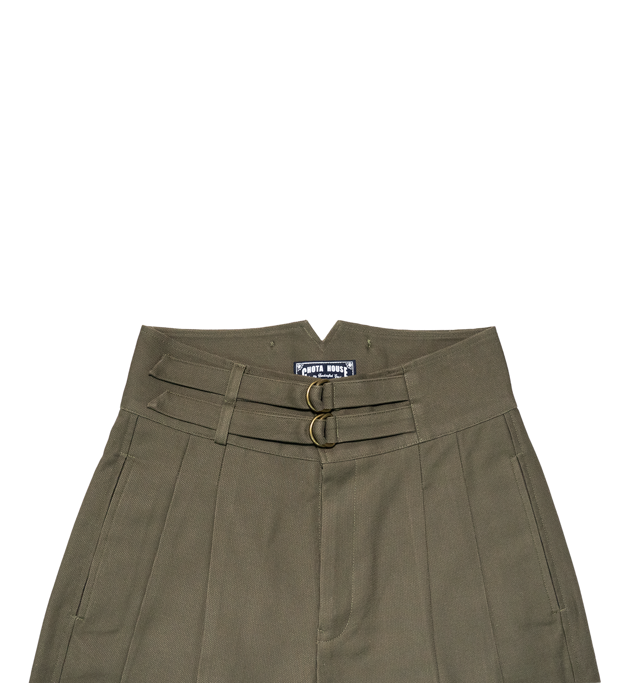 Double Buckle Gurkha Pants